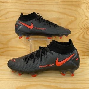 Nike Phantom GT Elite DF FG Blk Red Soccer Cleats